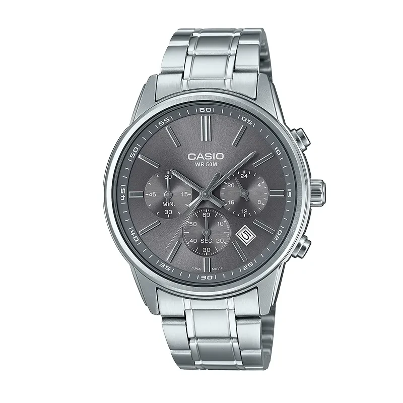 Casio Enticer Chronograph Date On Dial Men's Watch- MTP-E515D-8AV